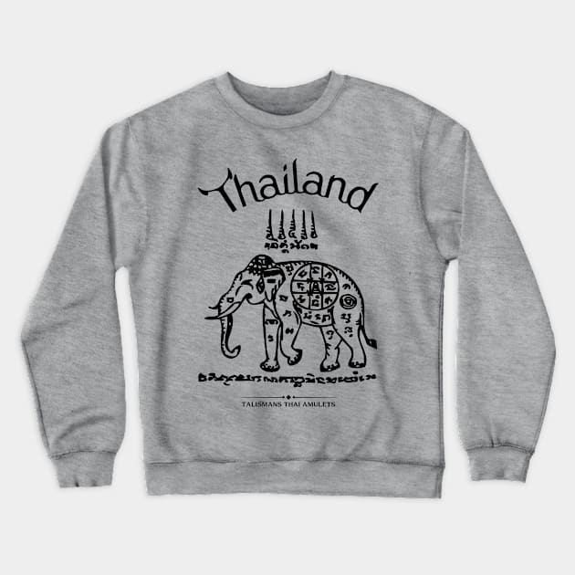 Talismans Thai Amulets Crewneck Sweatshirt by KewaleeTee